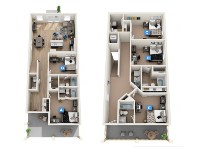 Rutherford Floor plan