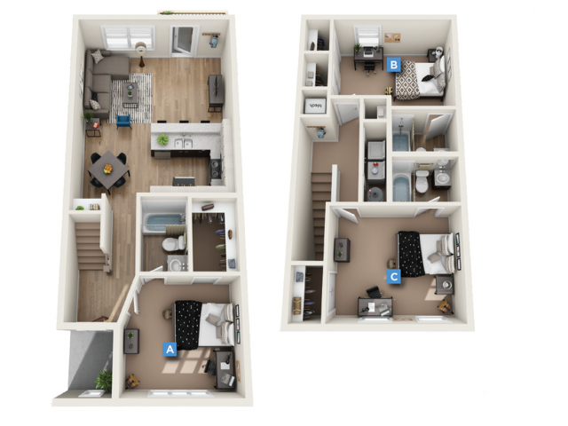 Birchmore B Floor plan